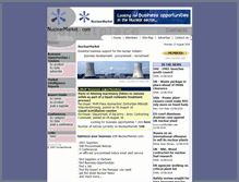 Tablet Screenshot of nuclearmarket.com